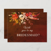 私の花嫁メイド秋のフローラ ポストカード (正面/裏面)