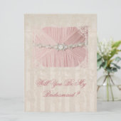 私の花嫁ヴィンテージ招待状 招待状 (スタンド正面)