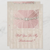 私の花嫁ヴィンテージ招待状 招待状 (正面/裏面)