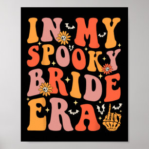 私の花嫁不気味時代のGroovyハロウィン結婚のBaで ポスター