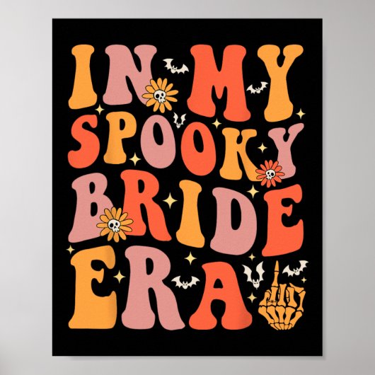 私の花嫁不気味時代のGroovyハロウィン結婚のBaで ポスター (正面)