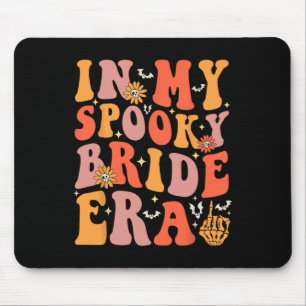 私の花嫁不気味時代のGroovyハロウィン結婚のBaで マウスパッド