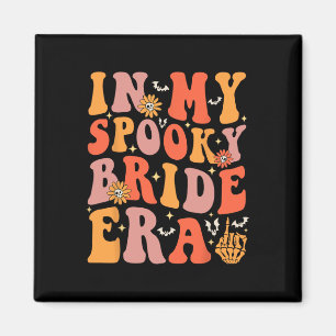私の花嫁不気味時代のGroovyハロウィン結婚のBaで マグネット