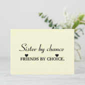 私の花嫁介添人になってくれない? 招待状 (スタンド正面)