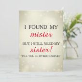 私の花嫁介添人になってくれない？ 招待状 (スタンド正面)