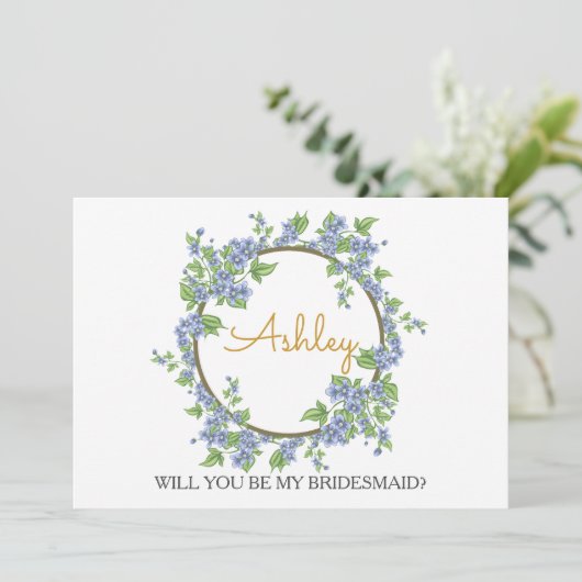 私の花嫁介添人になってくれない？ 招待状 (スタンド正面)