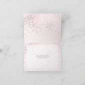 私の花嫁介添人になってくれる？ 招待状 (内部)