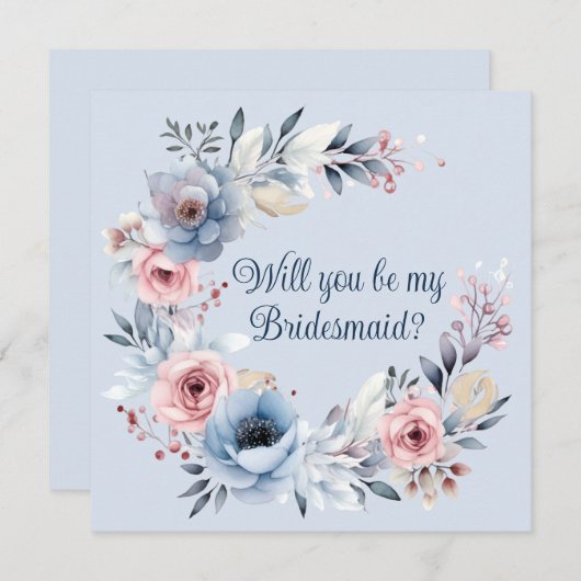 私の花嫁介添人の提案か? ノートカード (正面/裏面)