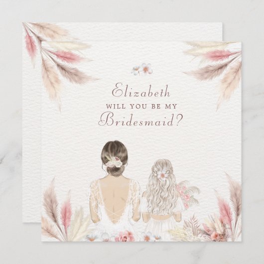 私の花嫁介添人の花娘の提案か シーズンカード (正面/裏面)