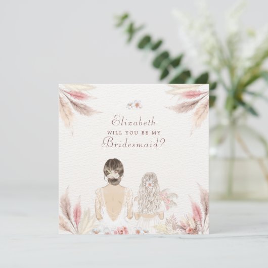 私の花嫁介添人の花娘の提案か シーズンカード (スタンド正面)