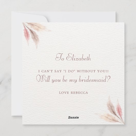 私の花嫁介添人の花娘の提案か シーズンカード (裏面)