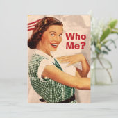 私の花嫁介添人/メイド・オブ・オーナー(花嫁付き添い人)の招待 招待状 (スタンド正面)