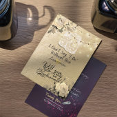 私の花嫁付添人になってくれますか？ フラワーマソンベア ライト 招待状