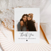 私の花嫁感謝していのカードになるお前は ポストカード