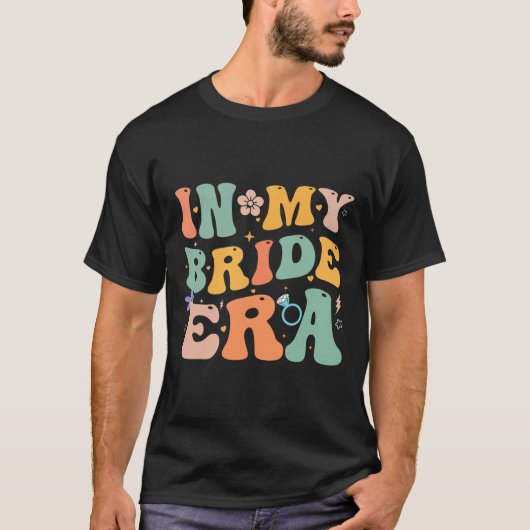 私の花嫁時代の面白い前撮りパーティーTシャツ ブライダ Tシャツ (正面)