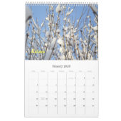 私の花 カレンダー (1月 2026)