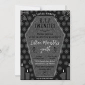 私の若い人のための葬儀20代30歳の誕生日への死 マグネット招待状 (正面)