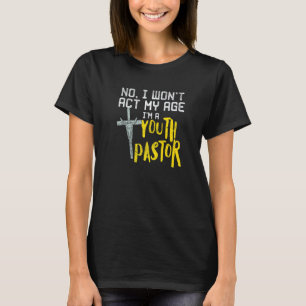 私の若い牧師の声を使わせるな Tシャツ