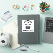 私の若い頃はこれがSpotifyでした シール (iPadカバー)