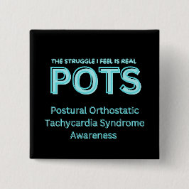 私の苦労は感じポット実在だ 缶バッジ