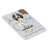 私の英語コッカー私のレッス食べン・プラン・マグネット マグネット (右側)