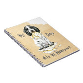 私の英語コッカー食べが宿題ノートを出す ノートブック (右側)