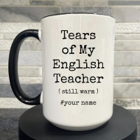 私の英語先生の涙がまだ温おもしろいかい