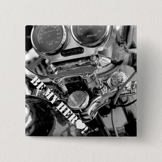 私の英雄があって下さい! Vrroom!! ボタン 缶バッジ (正面)