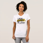 私の英雄のための幼年期の蟹座のリボン Tシャツ (正面フル)