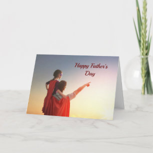 私の英雄の父の日 カード