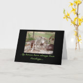 私の英雄はカウボーイ…いままで常にでした カード (黄色い花)