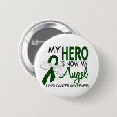 私の英雄は私の天使の肝臓癌です 缶バッジ (正面&裏面)