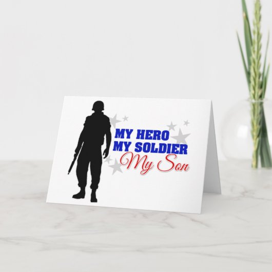 私の英雄、私の兵士、私の息子 カード (正面)