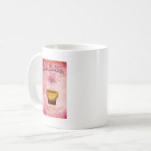私の茶が私に言う何をSerentipiTEA 2月19日 コーヒーマグカップ (正面左)