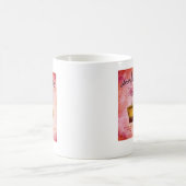 私の茶が私に言う何をSerentipiTEA 2月19日 コーヒーマグカップ (中央)