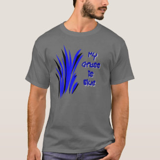 私の草は青いです Tシャツ