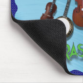 私の草はBLUE-MOUSEPADです マウスパッド (コーナー)