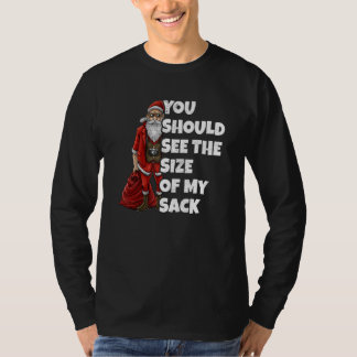 私の荷物の大きさを見てよ Tシャツ