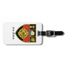 私の荷物を検索パーソナライズされたダウン郡IDラベル。