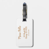 私の荷物を盗んで下さい、私の洗濯おもしろいなTag|のカスタムをして下さい ラゲッジタグ (裏面縦)