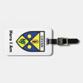 私の荷物を見パーソナライズされたつけるカバン郡IDラベル。 ラゲッジタグ (正面横)