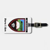 私の荷物を見パーソナライズされたつけるSligo County IDラベル。 ラゲッジタグ (正面横)