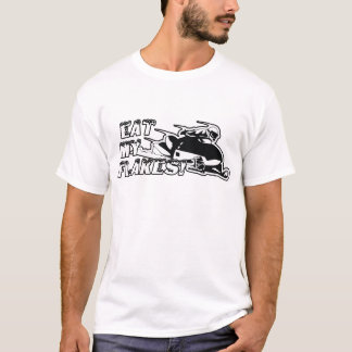 私の薄片を食べて下さい Tシャツ