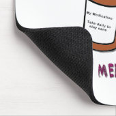 私の薬物の限界を超過することを約あります マウスパッド (コーナー)