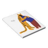 私の虎 ノートパッド (アングル)