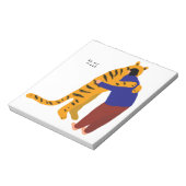 私の虎 ノートパッド (回転)