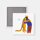 私の虎 マグネット (正面/裏面)