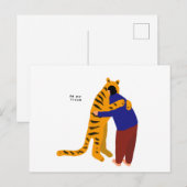 私の虎 案内ポストカード (正面/裏面)