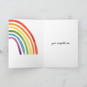 私の虹のもう半分　あなたが私を完成させる カード (内部)