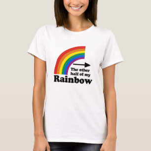 私の虹のもう半分（左） Tシャツ